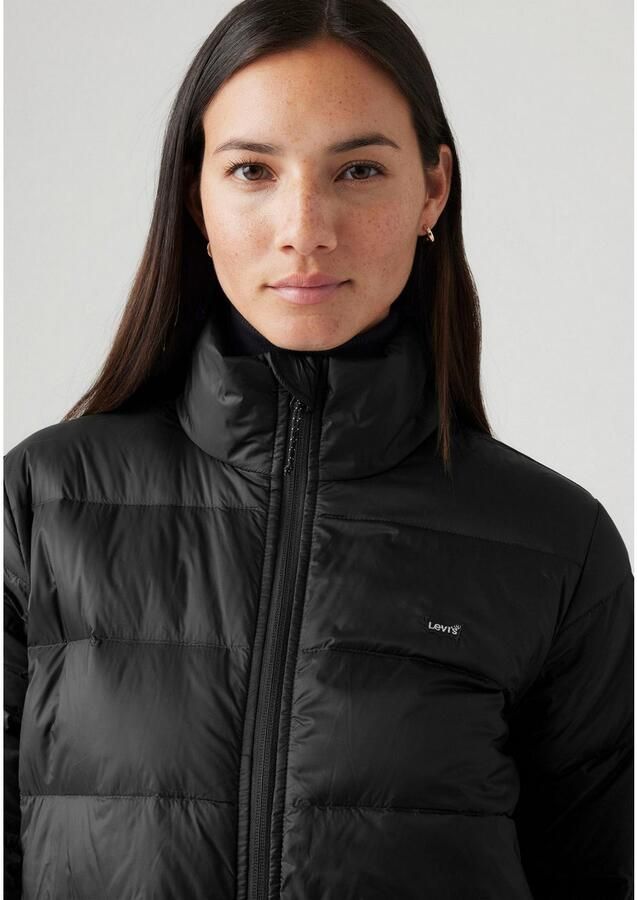 Levi's Regular fit gewatteerd jack met vulling van eendendons model 'Polly' - Foto 3