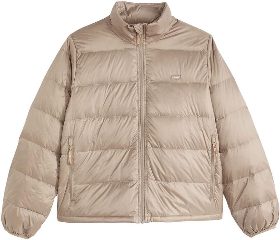 Levi's Gewatteerd jack met labelstitching