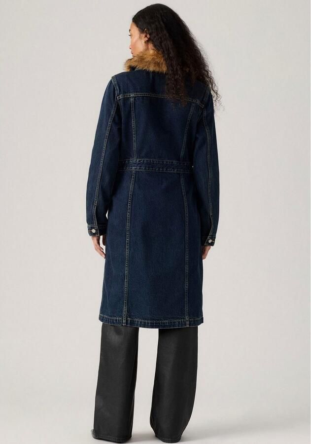 Levi's Lange jas MOB WIFE TRUCKER Kraagafwerking afneembaar - Foto 9