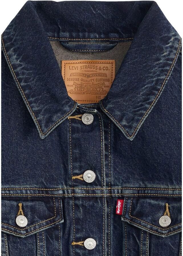 Levi's Lange jas MOB WIFE TRUCKER Kraagafwerking afneembaar