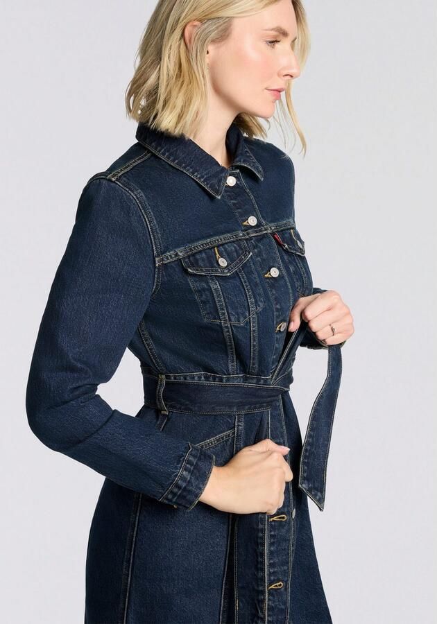 Levi's Lange jas MOB WIFE TRUCKER Kraagafwerking afneembaar - Foto 5