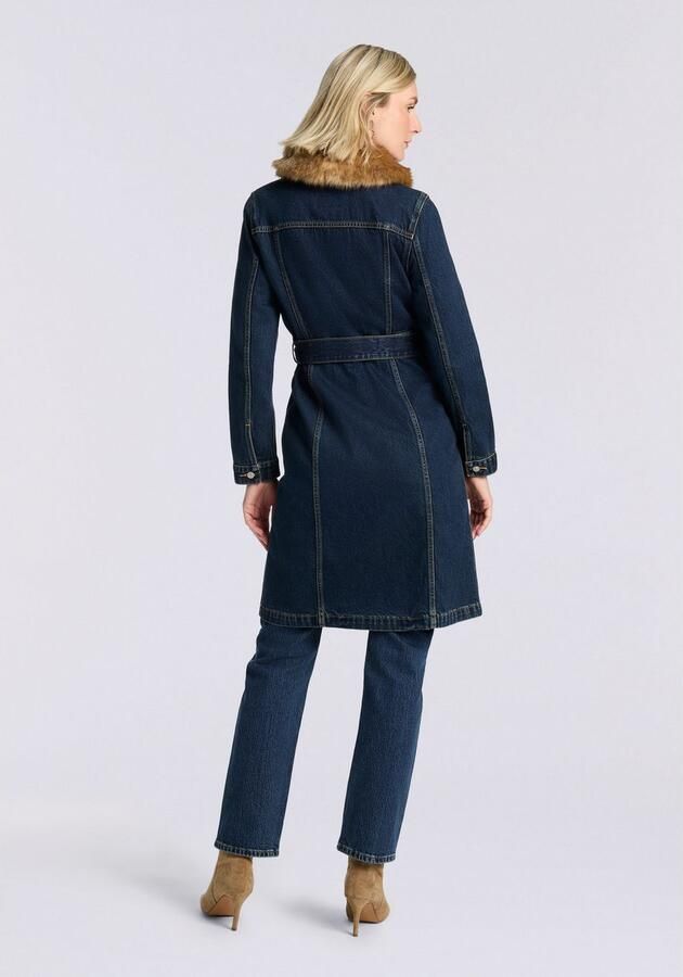 Levi's Lange jas MOB WIFE TRUCKER Kraagafwerking afneembaar - Foto 6