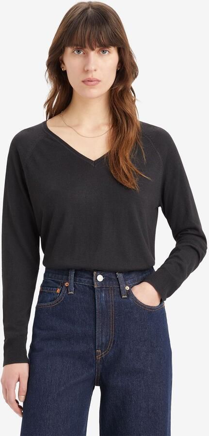 Levi's Lange trui PETAL VNECK SWEATER - Foto 2