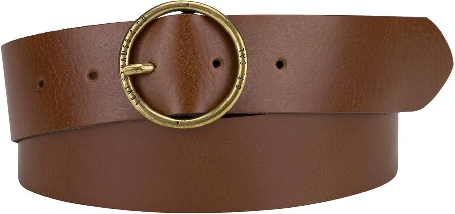 Levi's leren riem Athena bruin