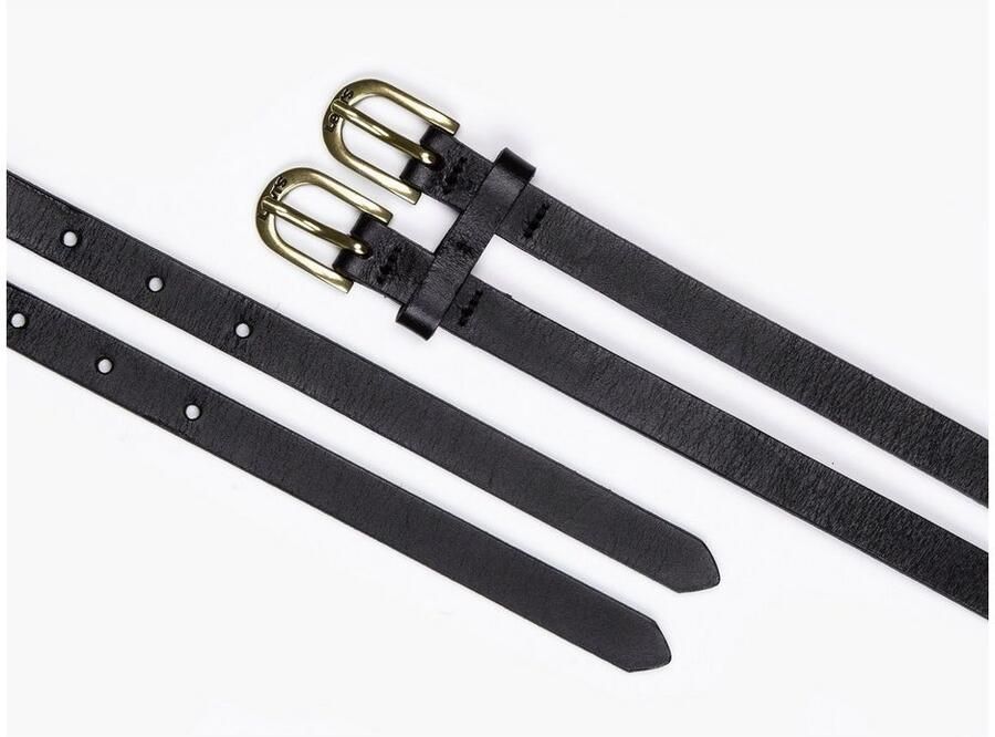 Levi's Leren riem Double Buckle