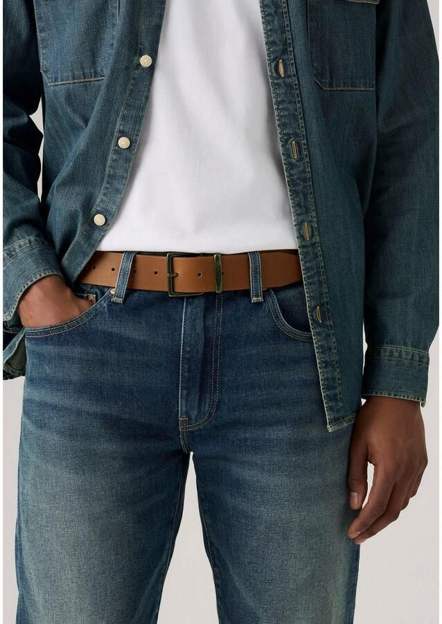 Levi's Leren riem FLAT KEEPER BELT - Foto 2