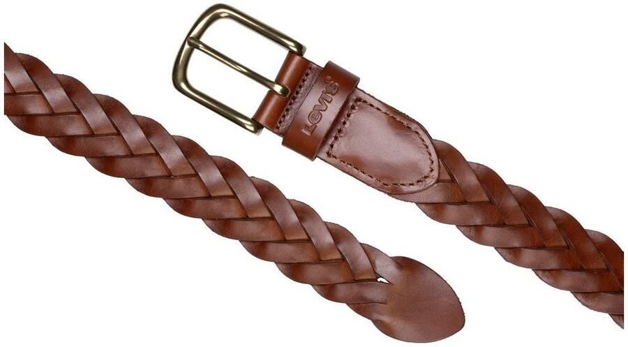 Levi's Leren riem LEATHER BRAID - Foto 2