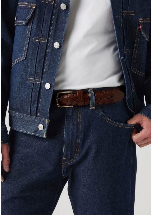 Levi's Leren riem LEATHER BRAID