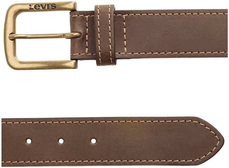 Levi's Leren riem Loire Uniseks - Foto 2