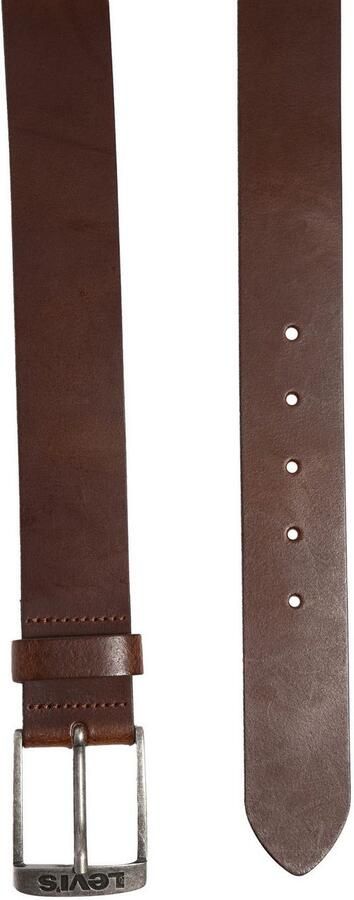 Levi's Leren riem NEW DUNCAN met een gestempeld logo op de gesp - Foto 8