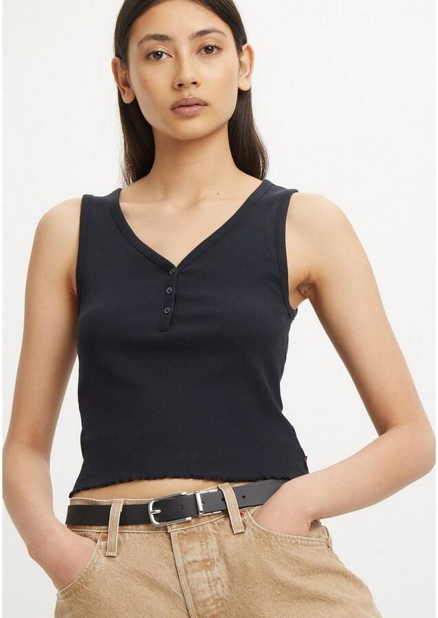 Levi's Leren riem Tweezijdig te dragen riem - Foto 2