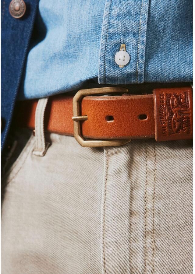 Levi's Leren riem WIDE LOOP TWO HORSE BELT - Foto 2