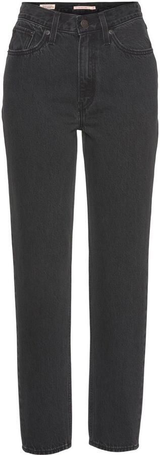 Levi's Zwarte jeans met hoge taille en relaxte pasvorm Zwart Dames - Foto 7