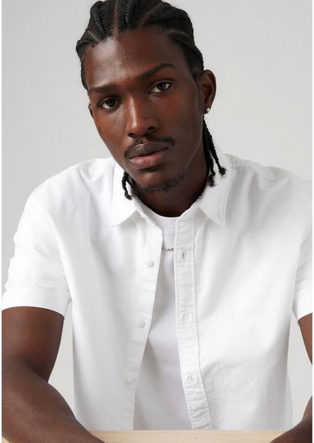 Levi's Overhemd met korte mouwen SS AUTHENTIC BUTTON DOWN met klein logoborduursel op borsthoogte - Foto 2