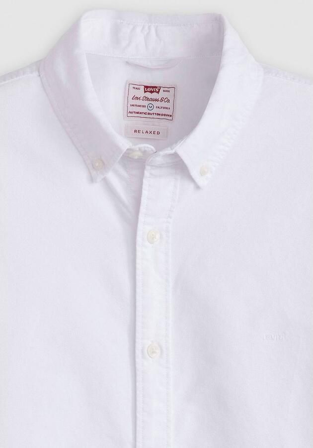 Levi's Overhemd met korte mouwen SS AUTHENTIC BUTTON DOWN met klein logoborduursel op borsthoogte - Foto 5