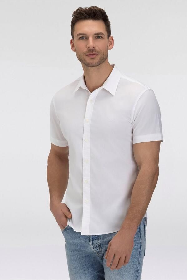 Levi's Overhemd met korte mouwen SS BATTERY HM - Foto 4