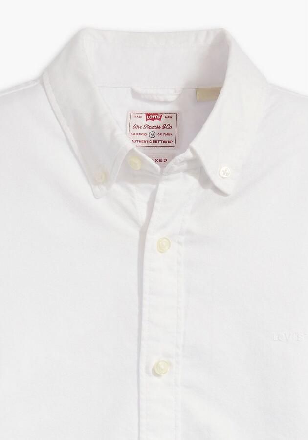 Levi's Overhemd met lange mouwen AUTHENTIC BUTTON DOWN met ton-in-ton logo-borduursel op de borst - Foto 5