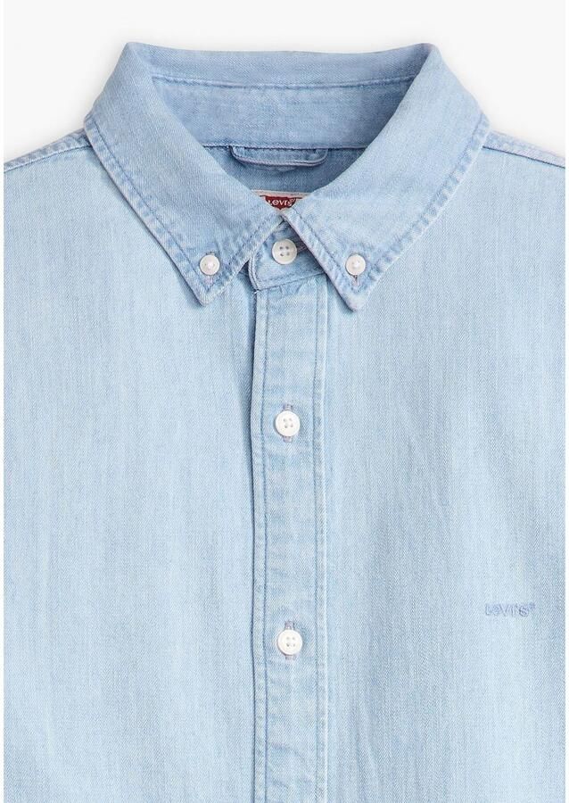 Levi's Overhemd met lange mouwen AUTHENTIC BUTTON DOWN met ton-in-ton logo-borduursel op de borst - Foto 2