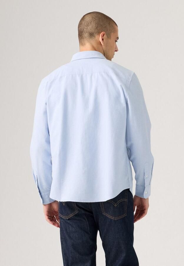 Levi's Overhemd met lange mouwen AUTHENTIC BUTTON DOWN met ton-in-ton logo-borduursel op de borst - Foto 7
