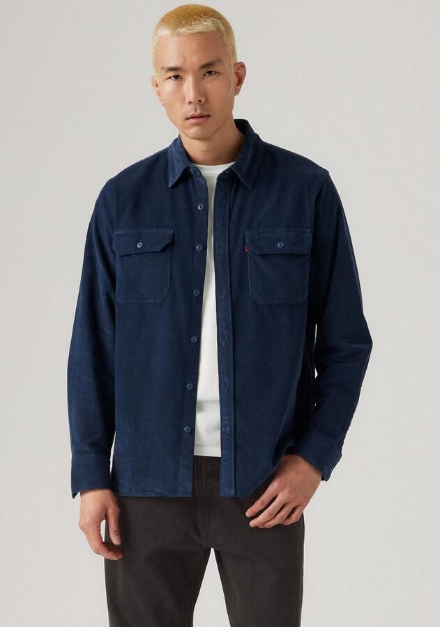 Levi's Relaxed fit vrijetijdsoverhemd met kentkraag model 'JACKSON WORKER' - Foto 4