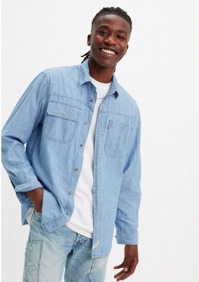 Levi's Overhemd met lange mouwen LS AUBURN WORKER BLUES - Foto 3