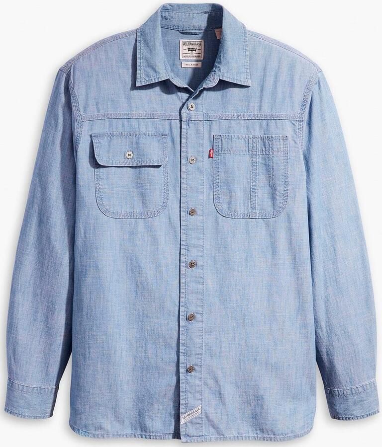 Levi's Overhemd met lange mouwen LS AUBURN WORKER BLUES
