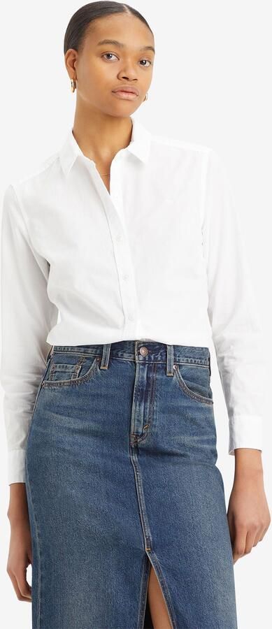 Levi's Overhemdblouse The Classic Klein logoborduursel op borsthoogte - Foto 4