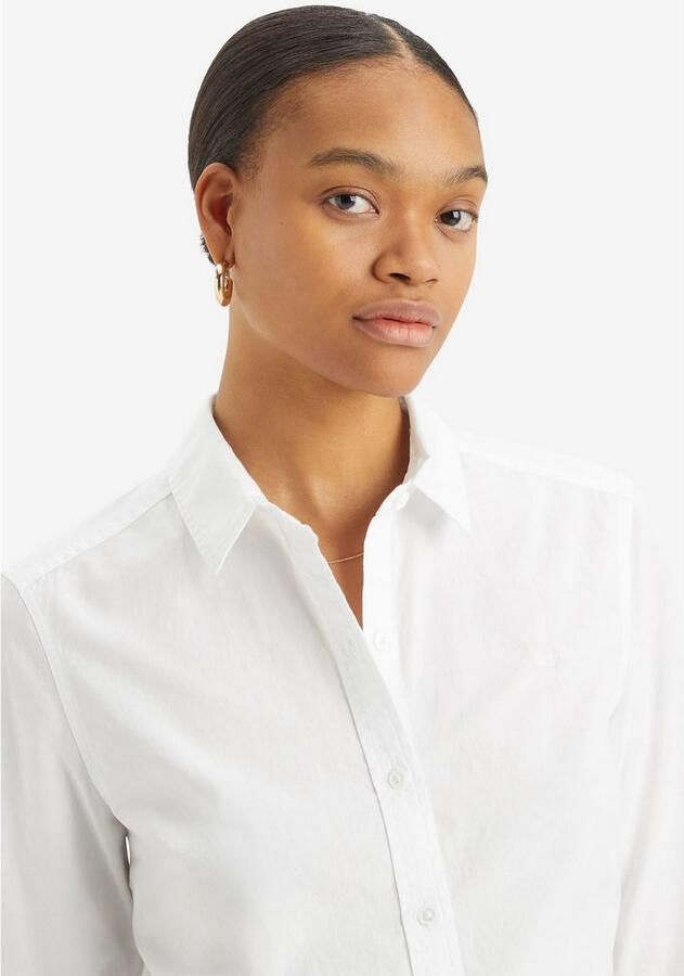 Levi's Overhemdblouse The Classic Klein logoborduursel op borsthoogte - Foto 2