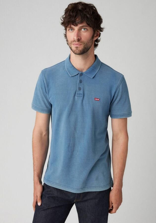 Levi's Poloshirt LE NEW LEVIS HM POLO met klein batwing-logo - Foto 5