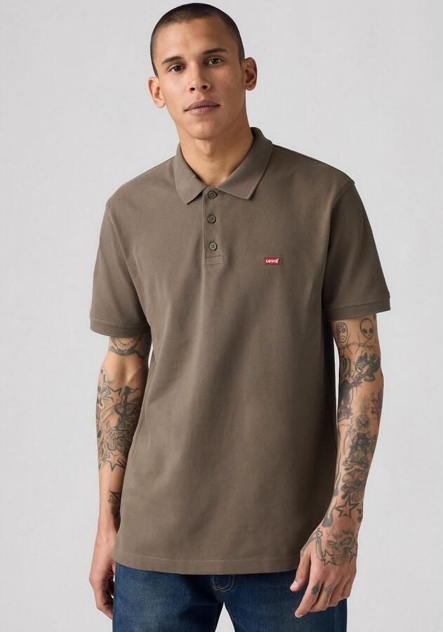 Levi's Poloshirt LE NEW LEVIS HM POLO met klein batwing-logo - Foto 4