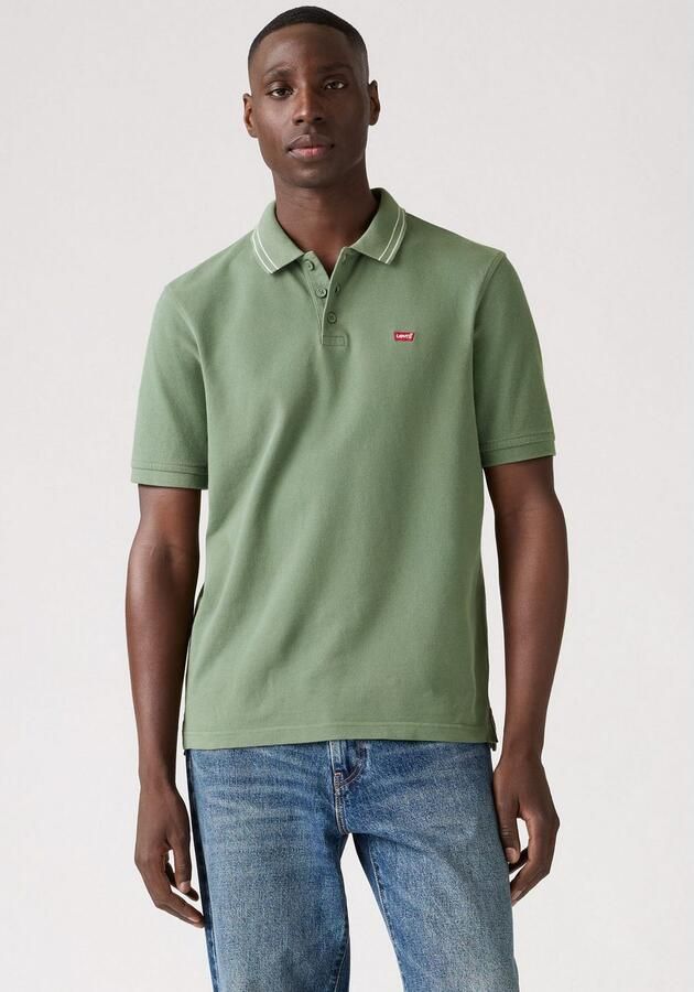 Levi's Poloshirt LE NEW LEVIS HM POLO met klein batwing-logo - Foto 4