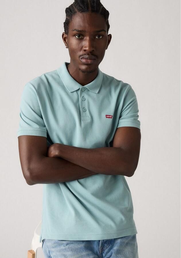 Levi's Poloshirt LE NEW LEVIS HM POLO met klein batwing-logo - Foto 4
