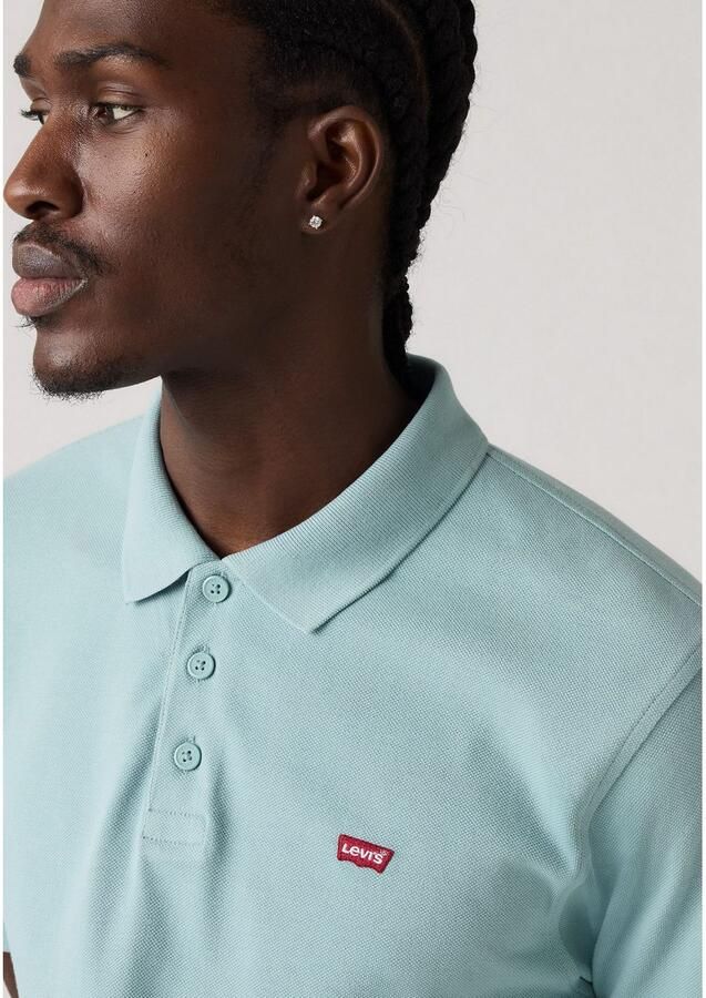Levi's Poloshirt LE NEW LEVIS HM POLO met klein batwing-logo - Foto 3