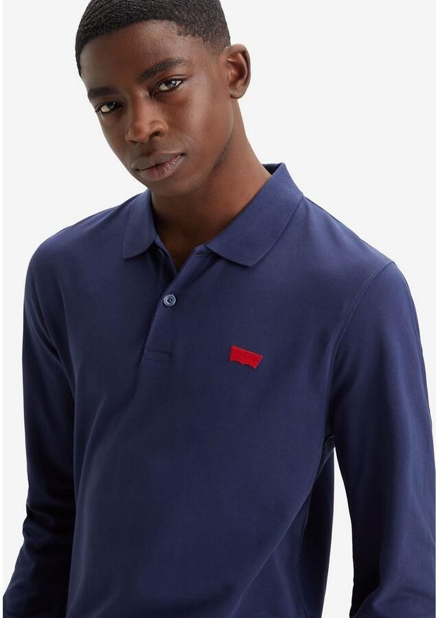 Levi's Veelzijdig Poloshirt met Slim Fit en Lange Mouwen Blue Heren - Foto 2