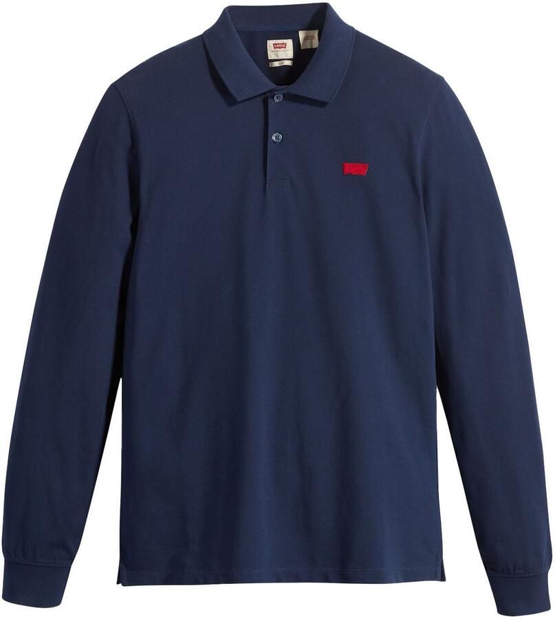 Levi's Veelzijdig Poloshirt met Slim Fit en Lange Mouwen Blue Heren