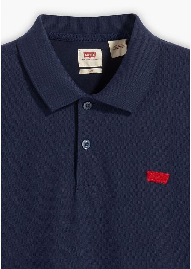 Levi's Veelzijdig Poloshirt met Slim Fit en Lange Mouwen Blue Heren - Foto 3