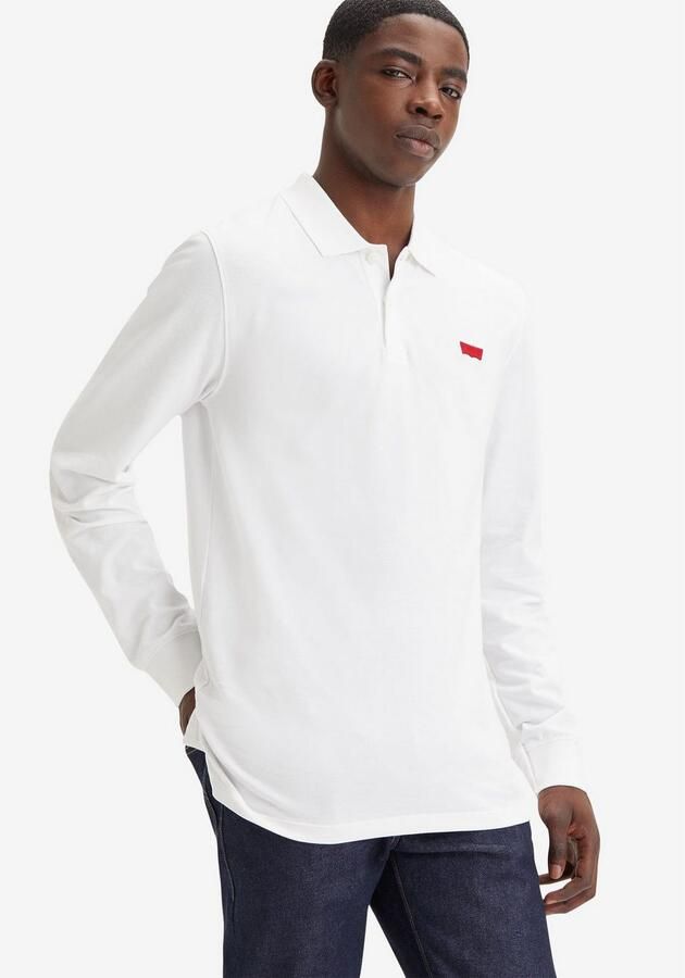 Levi's Poloshirt met lange mouwen met geborduurd logo - Foto 4