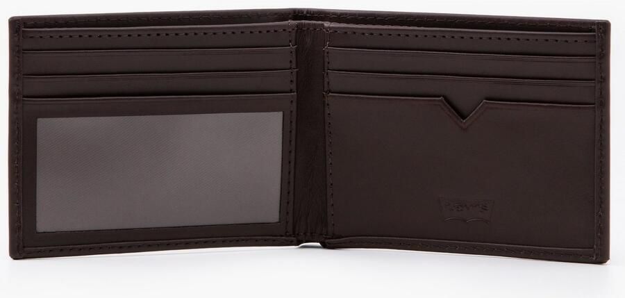Levi's Portemonnee BATWING BIFOLD ID Portemonnee herenportemonnee van leer