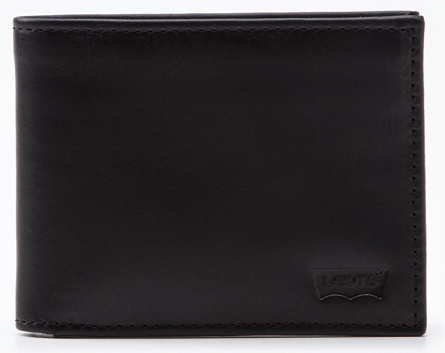 Levi's Portemonnee CASUAL CLASSICS HUNTE COIN BIFOLD BATWIN in praktisch formaat portemonnee herenportemonnee leer