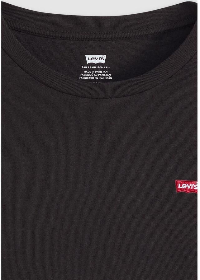 Levi's Shirt met lange mouwen LS 2 Pack Tee met batwing-logoborduursel (set 2-delig)