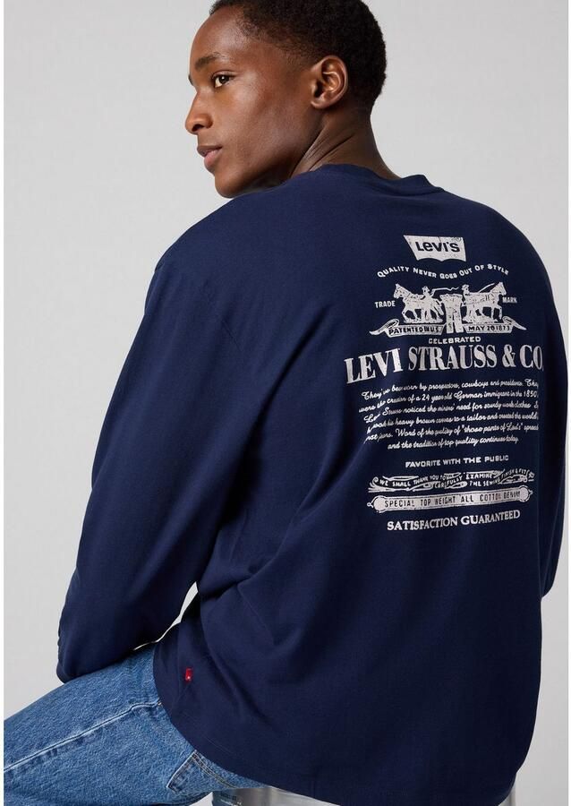Levi's Shirt met lange mouwen LS GRAPHIC AUTHENTIC TEE - Foto 2
