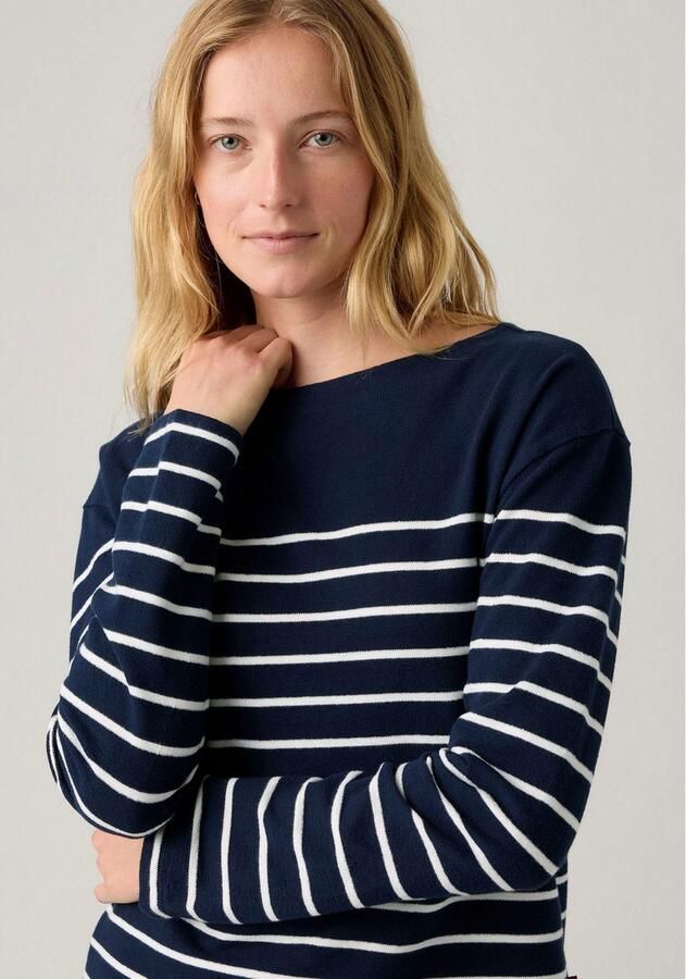 Levi's Shirt met lange mouwen MARIN STRIPE TOP Zoom met korte zijsplitten - Foto 2