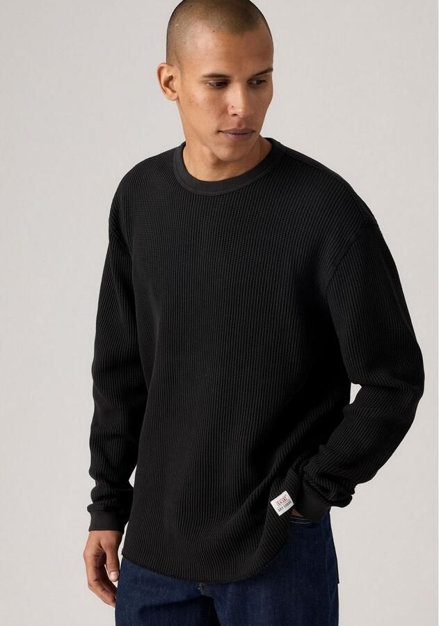 Levi's Sweater Levis A9249 0025 RLX THERMAL TEE-BLACK - Foto 2