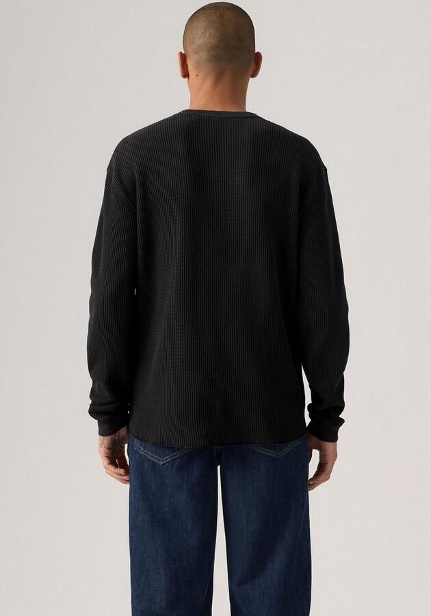 Levi's Sweater Levis A9249 0025 RLX THERMAL TEE-BLACK - Foto 3