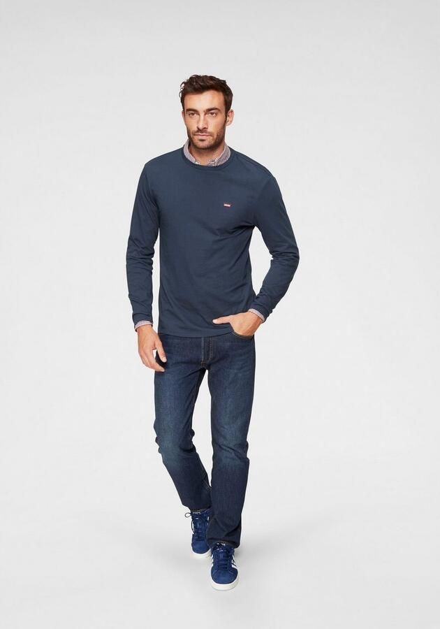 Levi's Wollen trui ORIGINAL HM SWEATER in klassieke ronde halsvorm - Foto 6