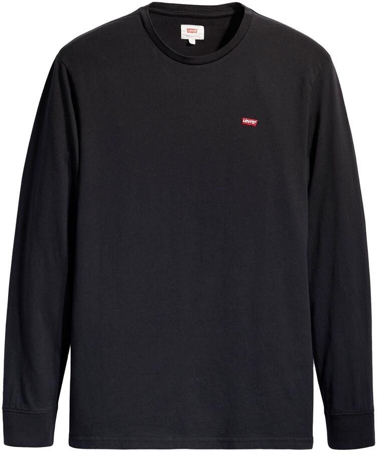 Levis LEVI'S Long Sleeve Small Logo Batwing T-Shirt Black- Heren Black - Foto 2