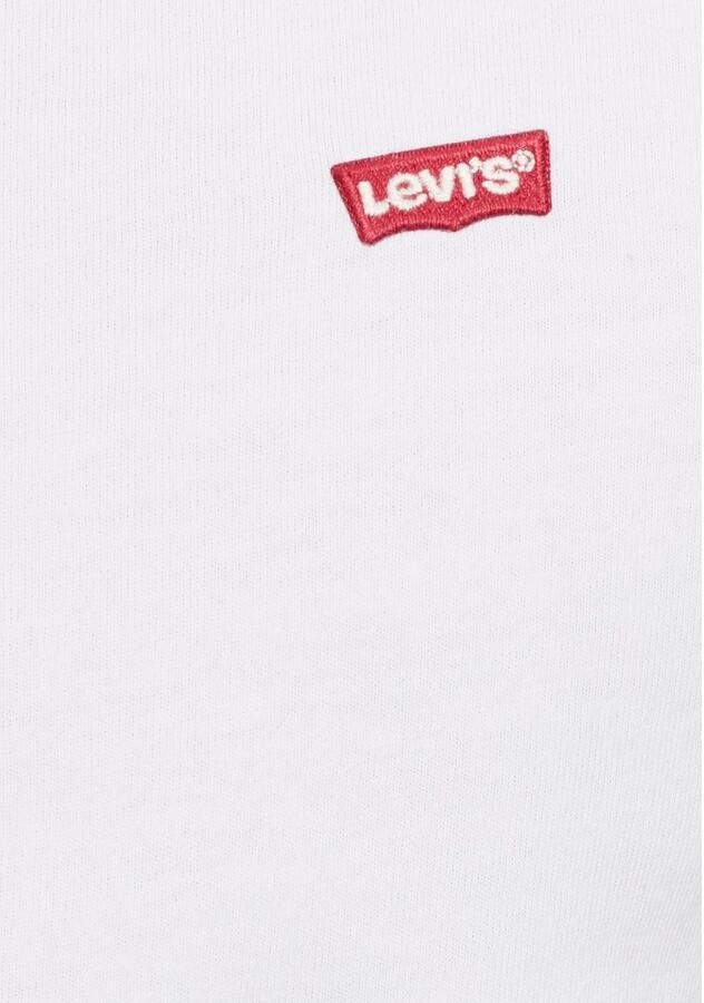 Levis LEVI'S Long Sleeve Small Logo Batwing T-Shirt White- Heren White - Foto 3