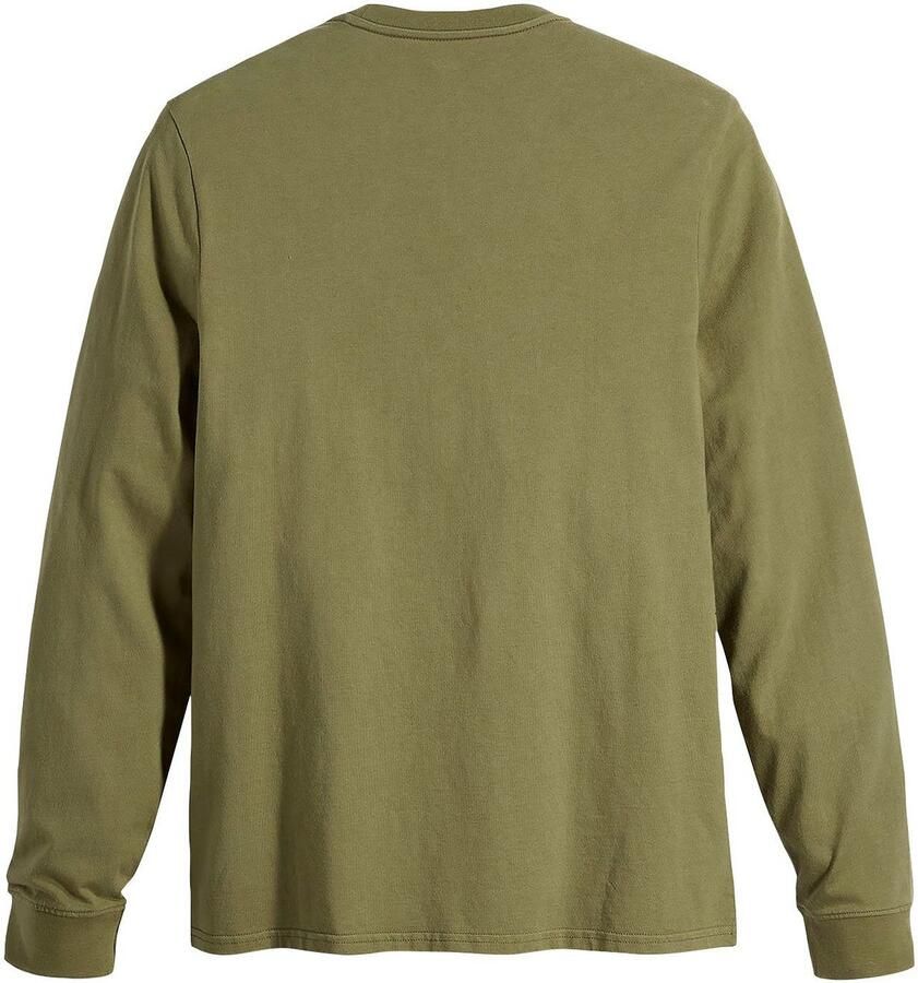 Levi's T-Shirt Lange Mouw Levis 72848 0022 HM TEE LS-BLUISH OLIVE