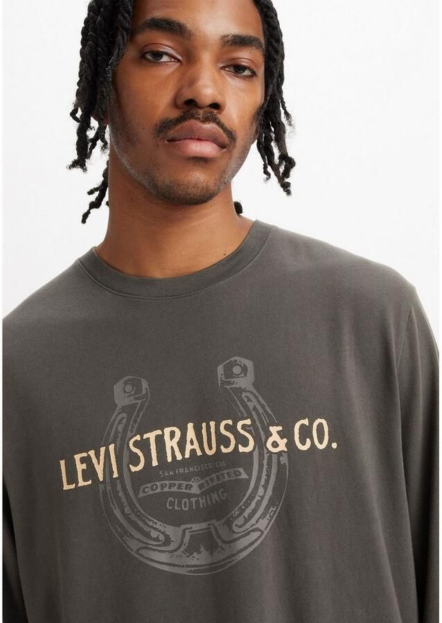 Levi's Shirt met lange mouwen RELAXED LS GRAPHIC TEE - Foto 2