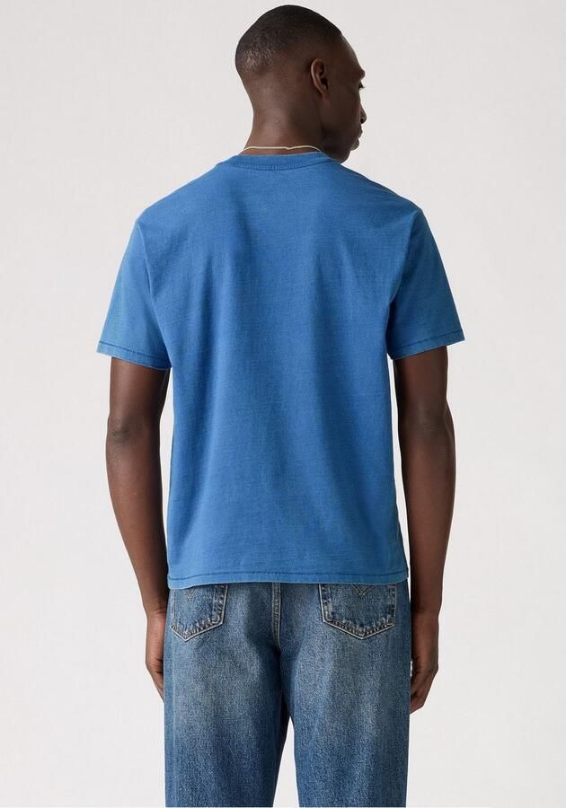 Levi's T-shirt Korte Mouw Levis A0637 0173 VINTAGE TEE-TRUE INDIGO TEE - Foto 5